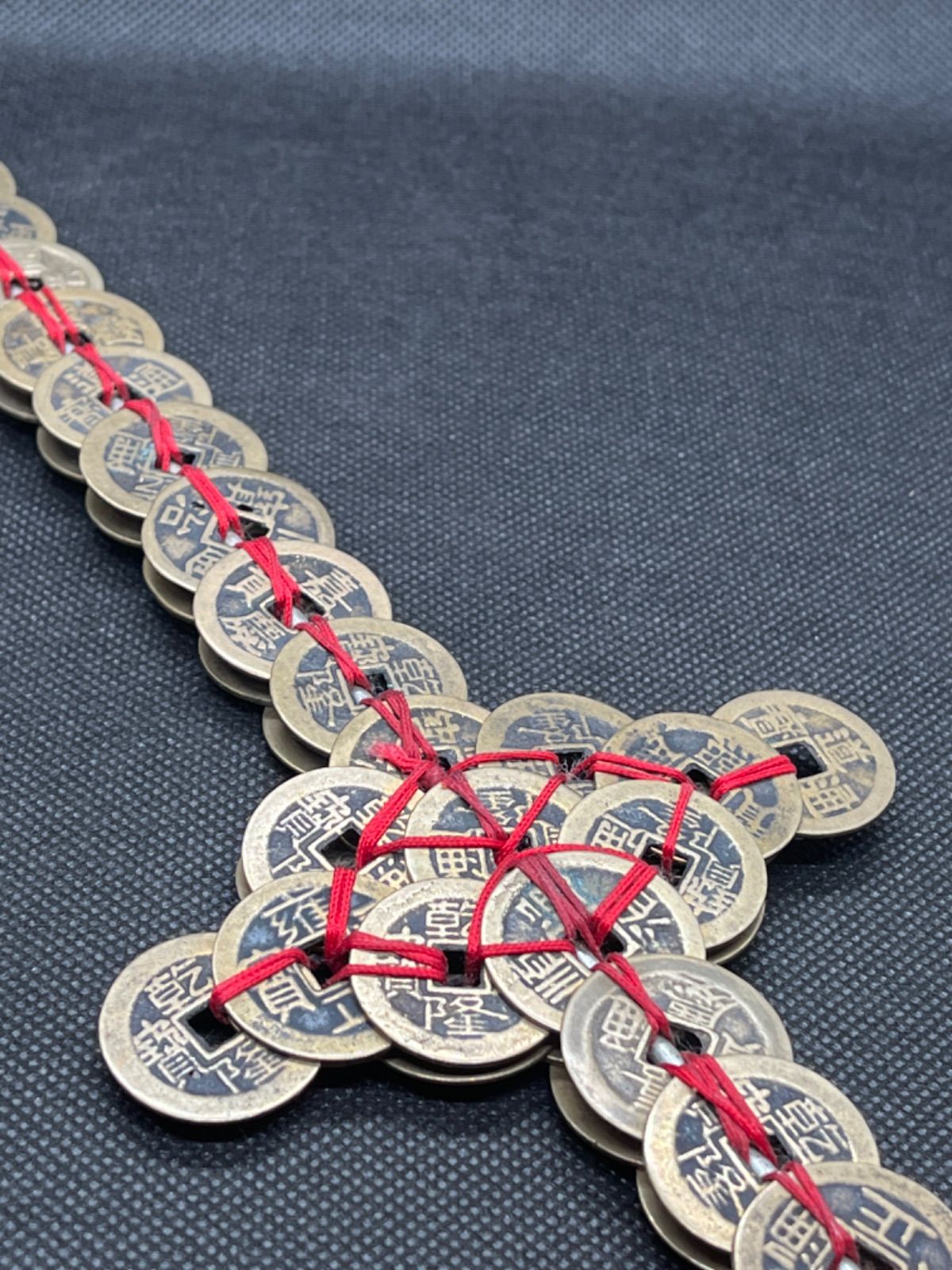 中国美術 五帝銭幣剣 強い財運を呼ぶ古銭 古錢で作った剣 剣 中国古銭