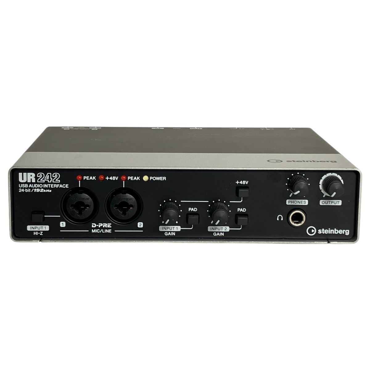 steinberg UR242 オーディオインターフェース 音響機材 ジャンク N10508424