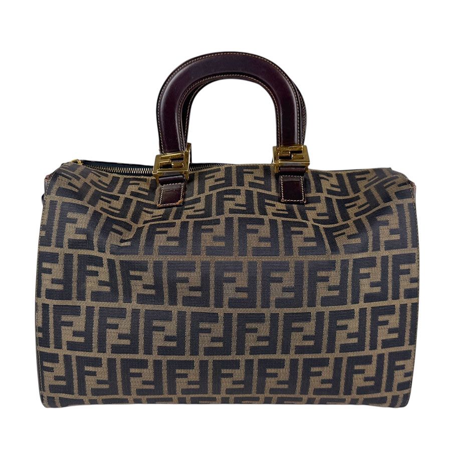 フェンディ FENDI ハンドバッグ ボストンバッグ ズッカ - メルカリ