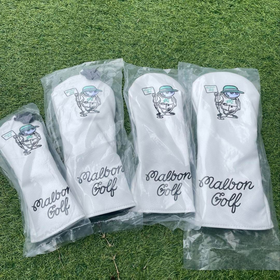 MALBON マルボンゴルフ即日発送ゴルフヘッドカバー 4点セット