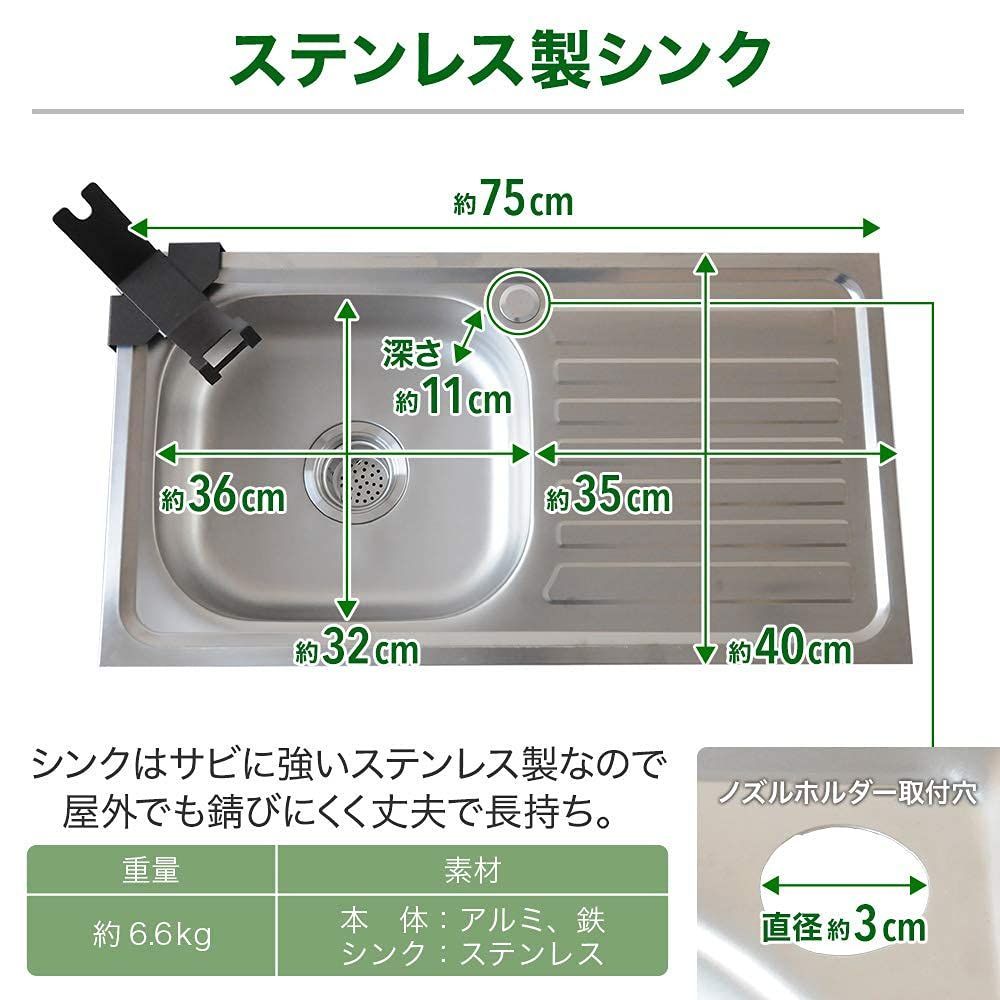 フルセット ガーデンシンク