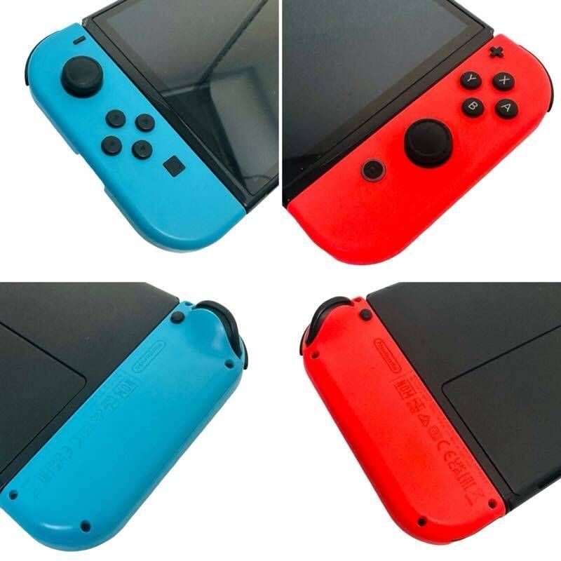 Nintendo Switch - Nintendo 任天堂 Switch 有機ELモデル HEG-S-KABAA ソフト・ジョイコン付属 ネオンブルー×ネオンレッド 【中古】 42507R24-25 楽天市場】Nintendo Switch (有機ELモデル) HEG-S-KABAA [ネオン