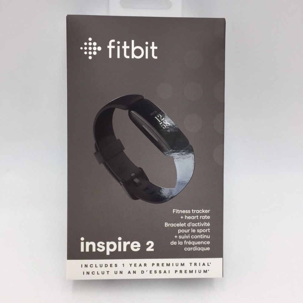 未開封 fitbit フィットビット inspire 2 フィットネストラッカー FB418BKBK-FRCJK - メルカリ