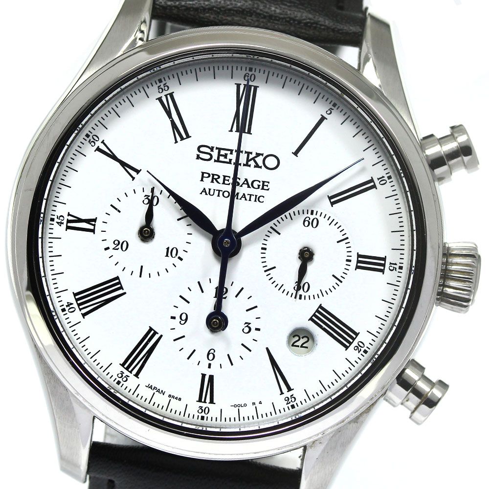 セイコー SEIKO SARK013/8R48-00K0 プレサージュ デイト クロノグラフ 