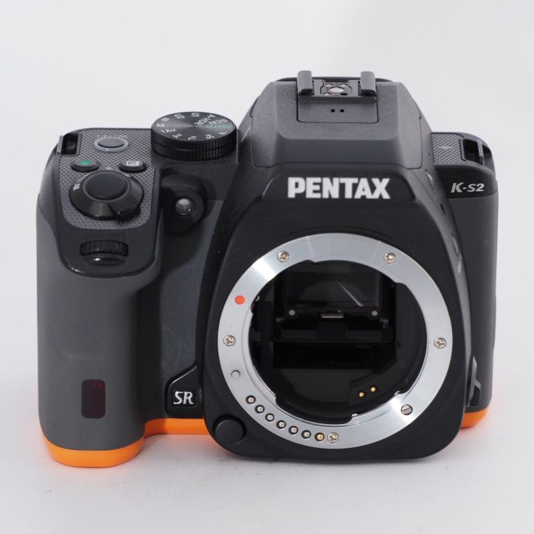 PENTAX ペンタックス デジタル一眼レフ K-S2 ボディ (ブラック×オレンジ) KS2 BODY 13178 - メルカリ