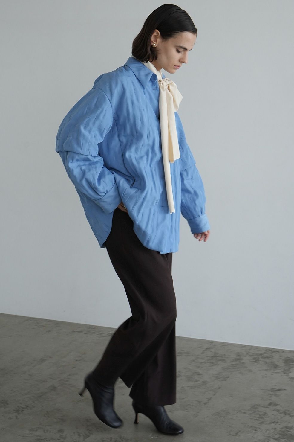 美品✨️CLANE PADDED CRUMPLY SHIRT JACKET セール】【CLANE/クラネ】PADDED CRUMPLY SHIRT JACKET/パデッド