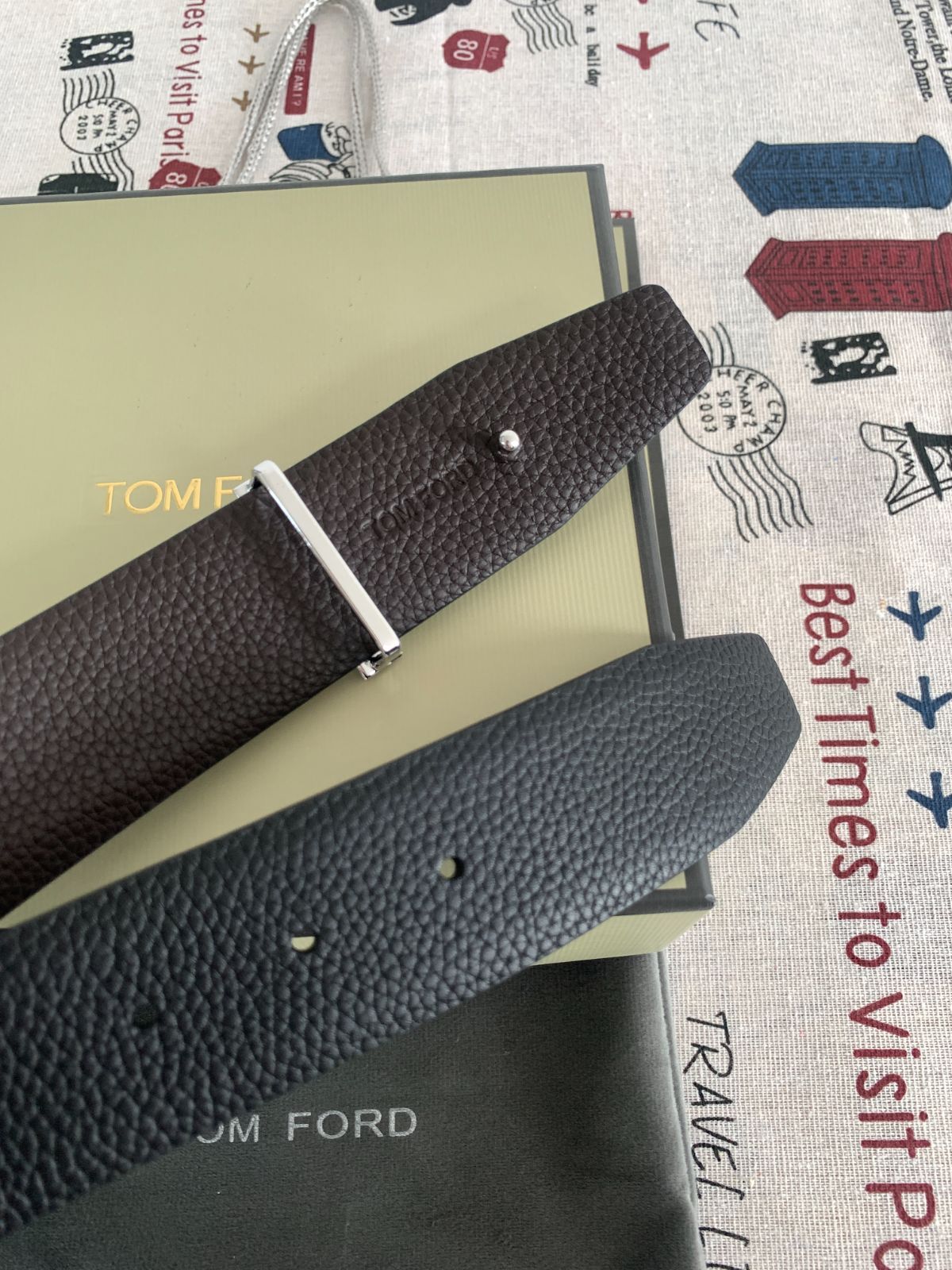 メンズ TOM FORD ベルト リバーシブル 95サイズ 4.0幅【箱付き】 希少】メンズ TOM FORD ベルト リバーシブル 4.0幅【箱付き
