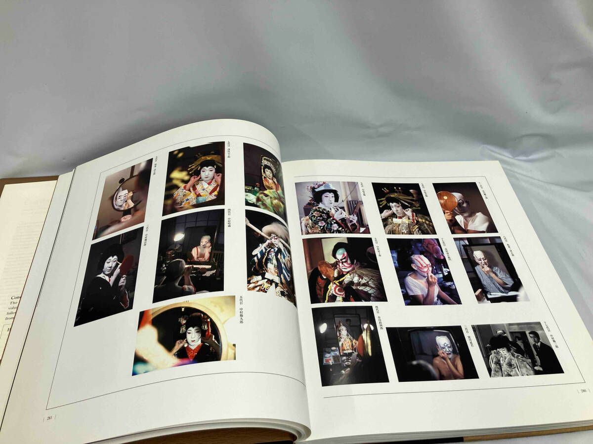 110220H63-0223H-005□吉田千秋写真集□歌舞伎役者の世界 日本放送
