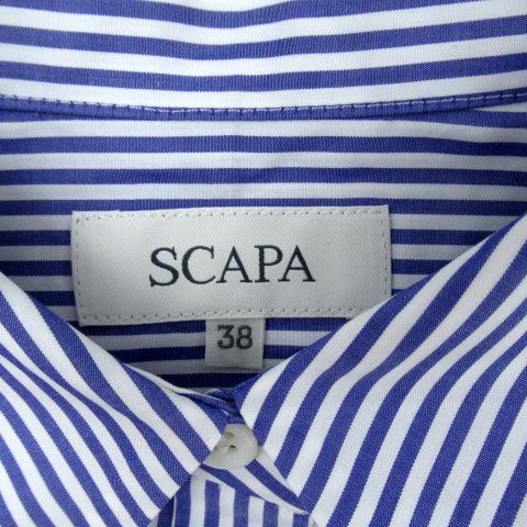 SCAPA スキャパTシャツ38 ブルー
