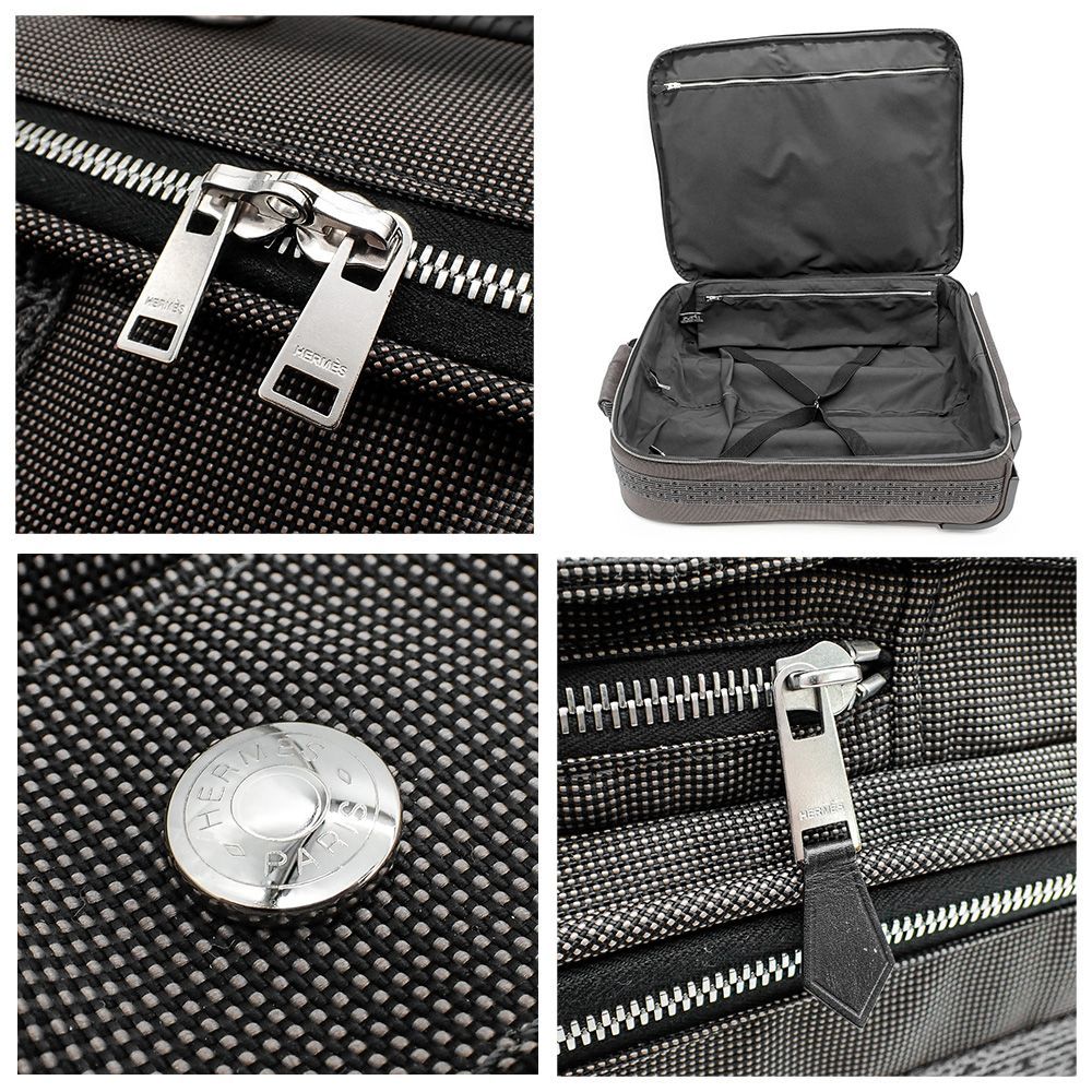 エルメスエールライングレー ナイロン ビジネスバッグ