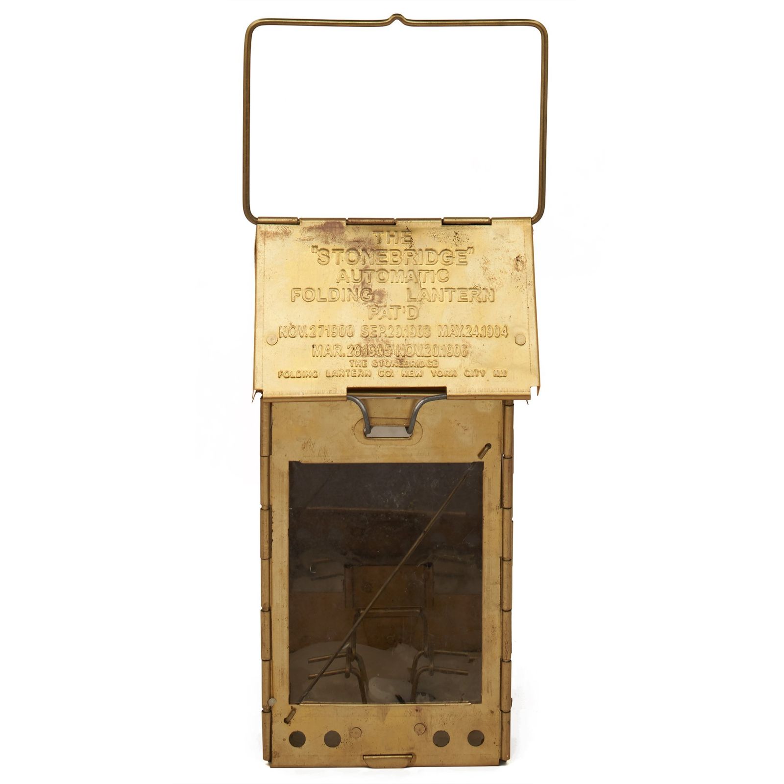 キャンドルランタン 真鍮製 Kings County Tools 卸売 真鍮キャンドルランタン | ビンテージ