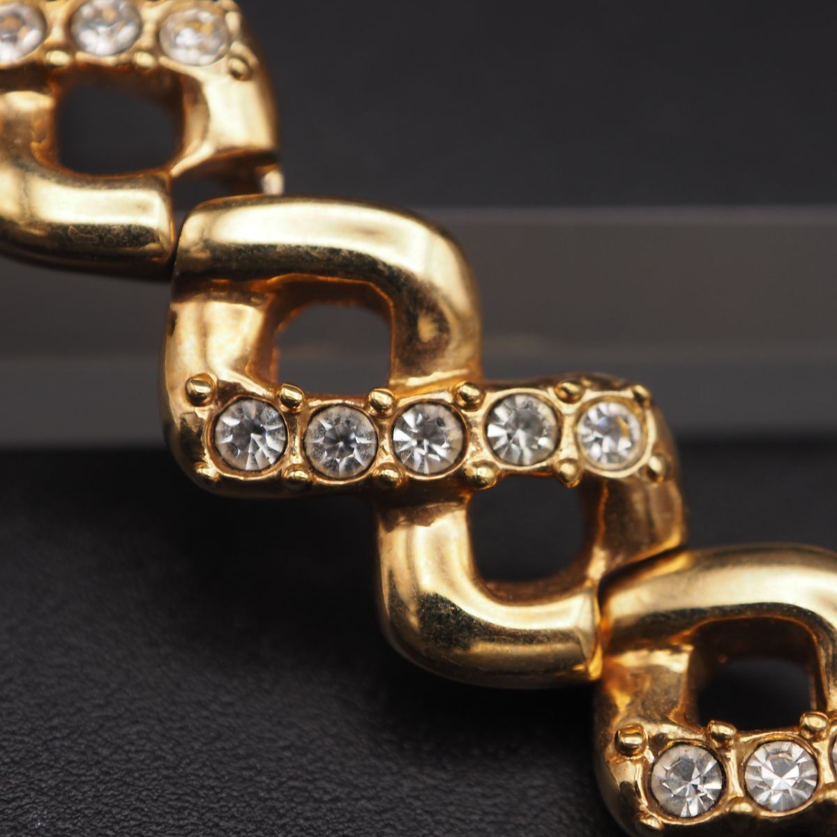 K767 スワロフスキー SWAROVSKI ネックレス ラインストーン