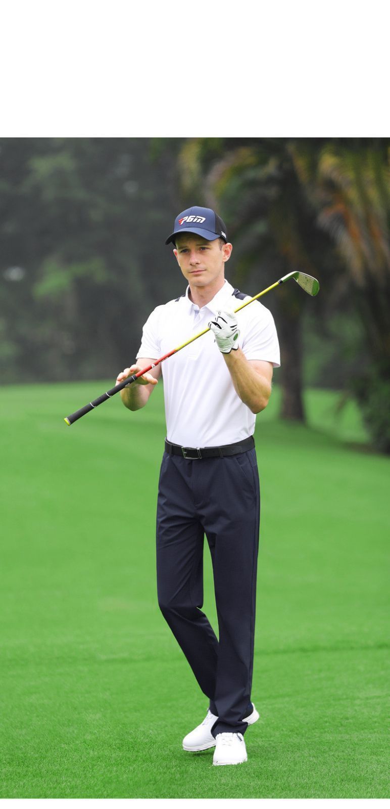 ゴルフパンツゴルフウェアメンズ男スポーツパンツゴルフ高弾力スリムおしゃれストレッチパンツパンツズボンボトメンズパンツ