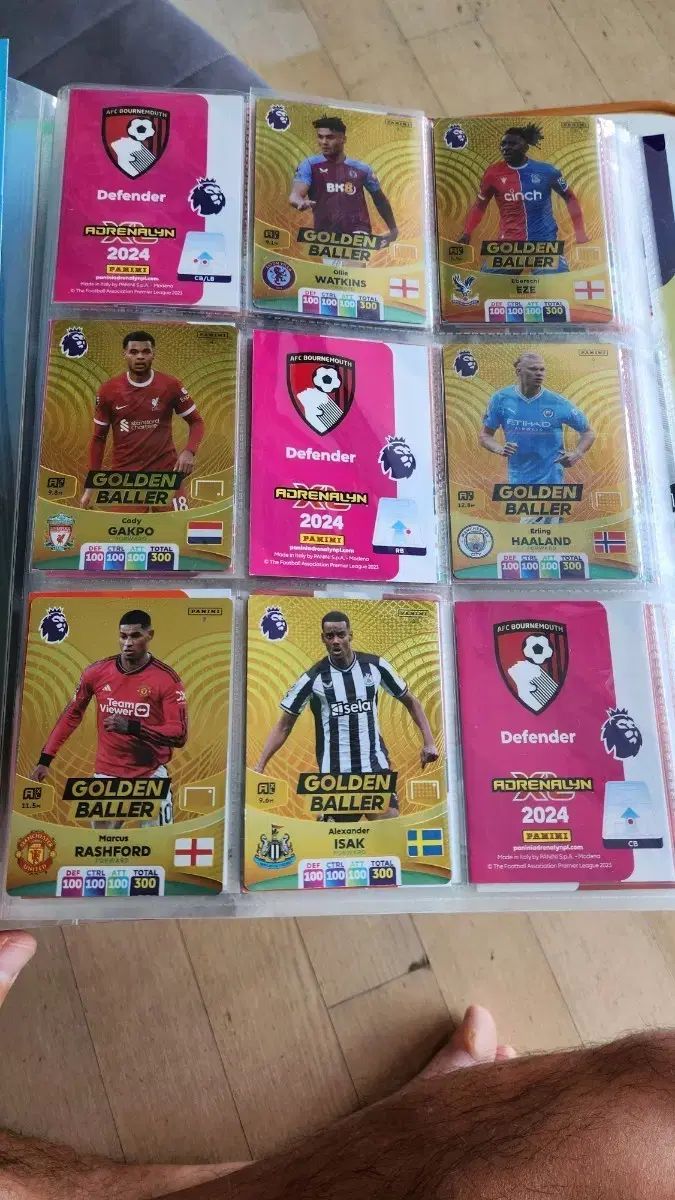 Panini パニーニ プレミアリーグ Adrenalyn 2025 サッカーカード まとめ売り GOLDENBALLER