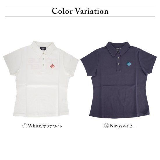 DOCUS ポロシャツ ゴルフ レディース おしゃれ ブランド かわいい DCL23S005