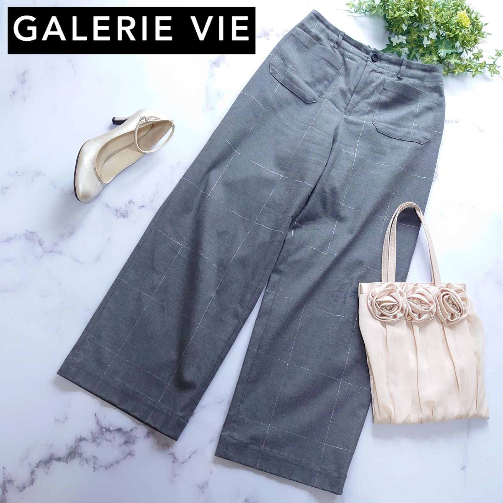 【完売品】　2024　ギャルリーヴィ　コットンオックスストレッチ マリンパンツ 2024 GALERIE VIE ギャルリーヴィー コットンオックスストレッチ