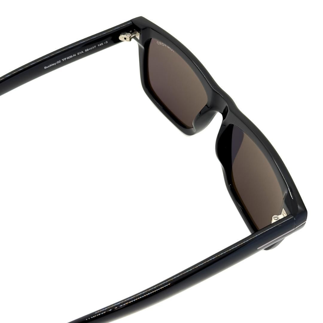 カ*ン様 TOM FORD トムフォード サングラス TF906 ブラック イタ Amazon | [トムフォード]TOM FORD サングラス FT906 Buckley-02