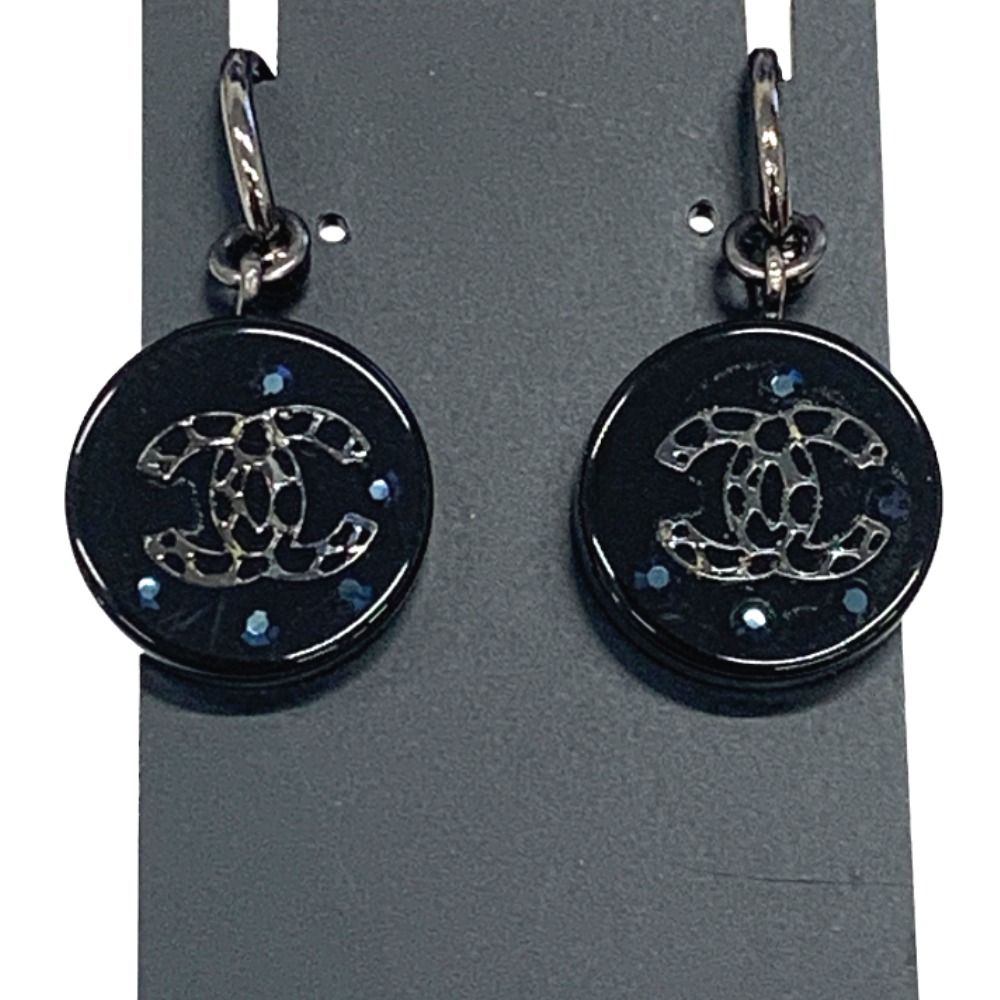 【涼しげな印象に♪】CHANEL フープ ピアス クリア 涼しげな印象に♪】CHANEL フープ ピアス クリア (CHANEL/ピアス