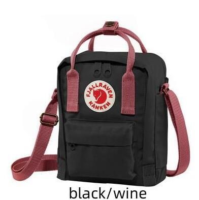 FJALL RAVEN KANKEN カンケンバッグ フェールラーベン ショルダーバッグ 2.5L black/wine