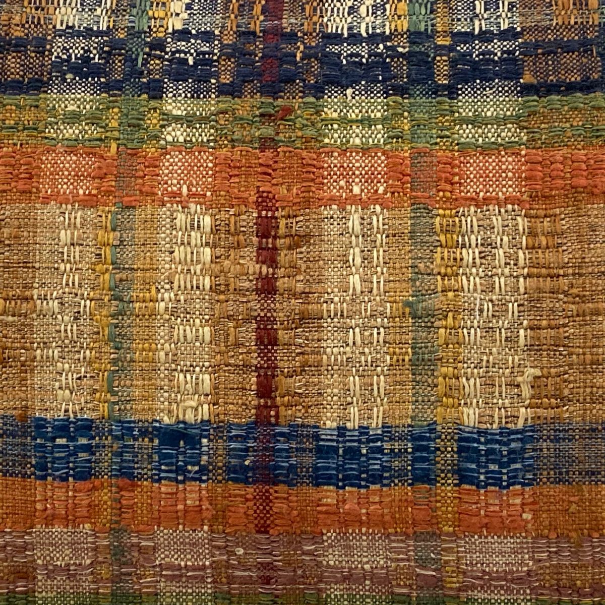 名古屋帯 秀品 八寸名古屋帯 縞 幾何学模様 茶色 正絹