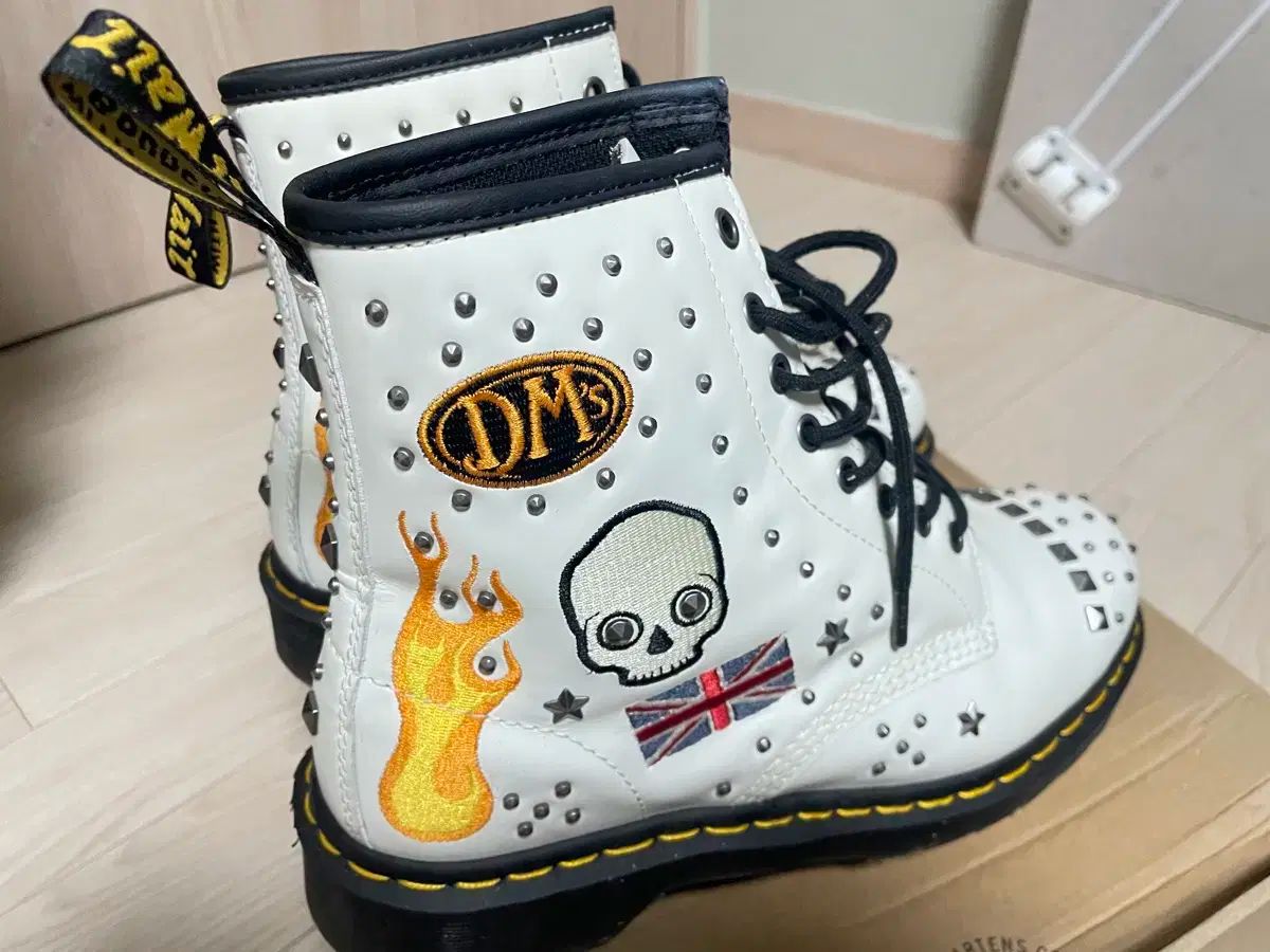  ドクターマーチン 1460 白 270 ローファー ブーツ 革靴