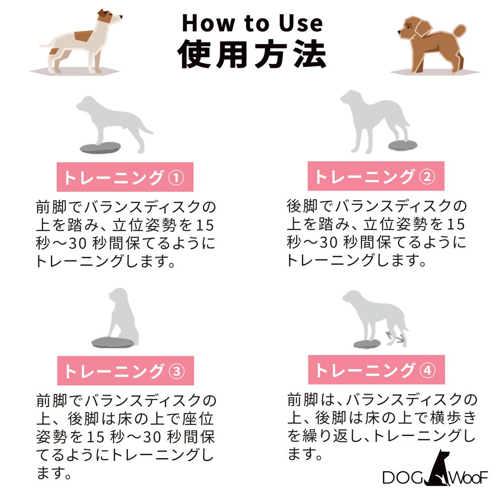ドッグバランスディスク リバーシブル