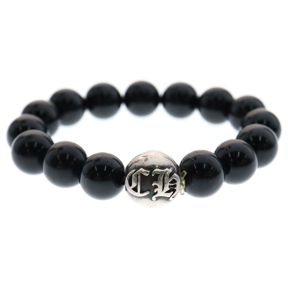 VINTAGE●CHROME HEARTS●8mm ブラックビーズ ブレスレット Amazon.co.jp: CHROME HEARTS 8MM BLACK TOURMALINE & 1 SILVER