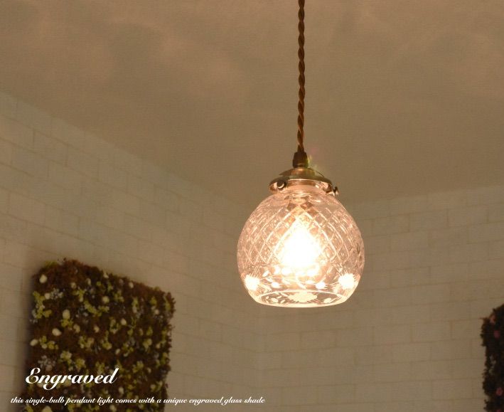 Pendant light シーリングライト ガラスシェード ペンダントライト