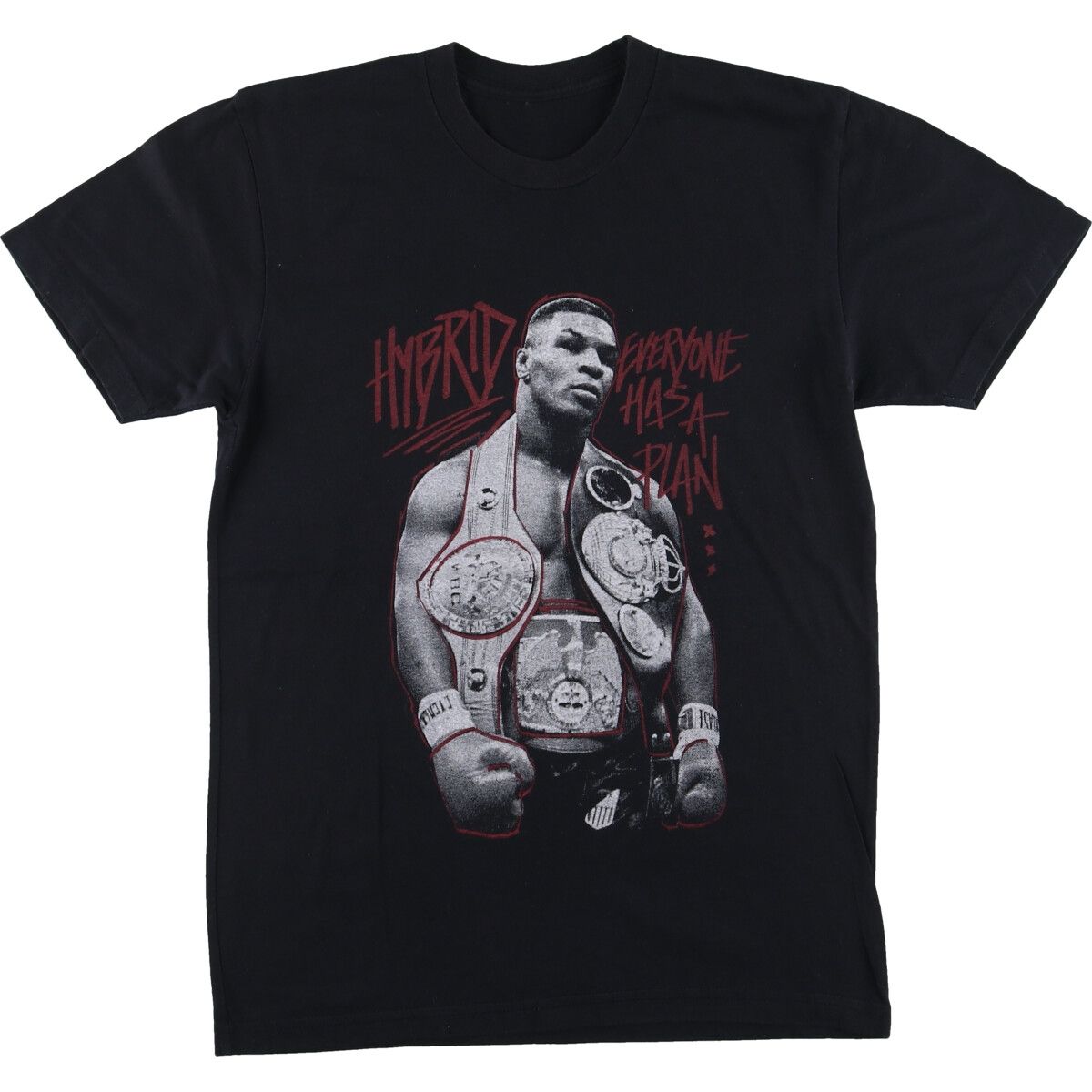 古着 MIKE TYSON マイクタイソン 両面プリント ボクシング スポーツプリントTシャツ メンズS/eaa433102 - メルカリ