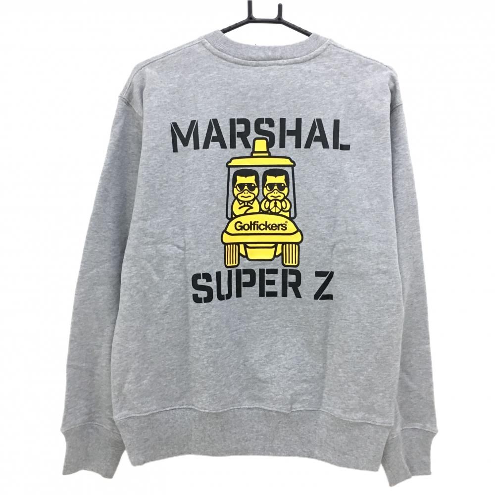 ☆値下げ☆【新品】ゴルフィッカーズ トレーナー グレー×黒 スウェット