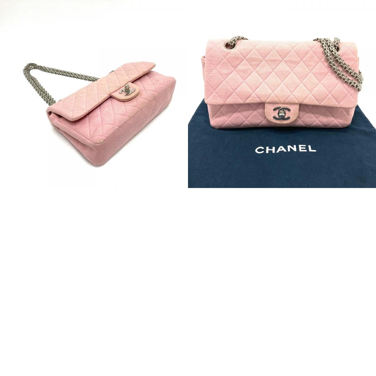 CHANEL シャネル ショルダーバッグ マトラッセ25 ジャージ - メルカリ