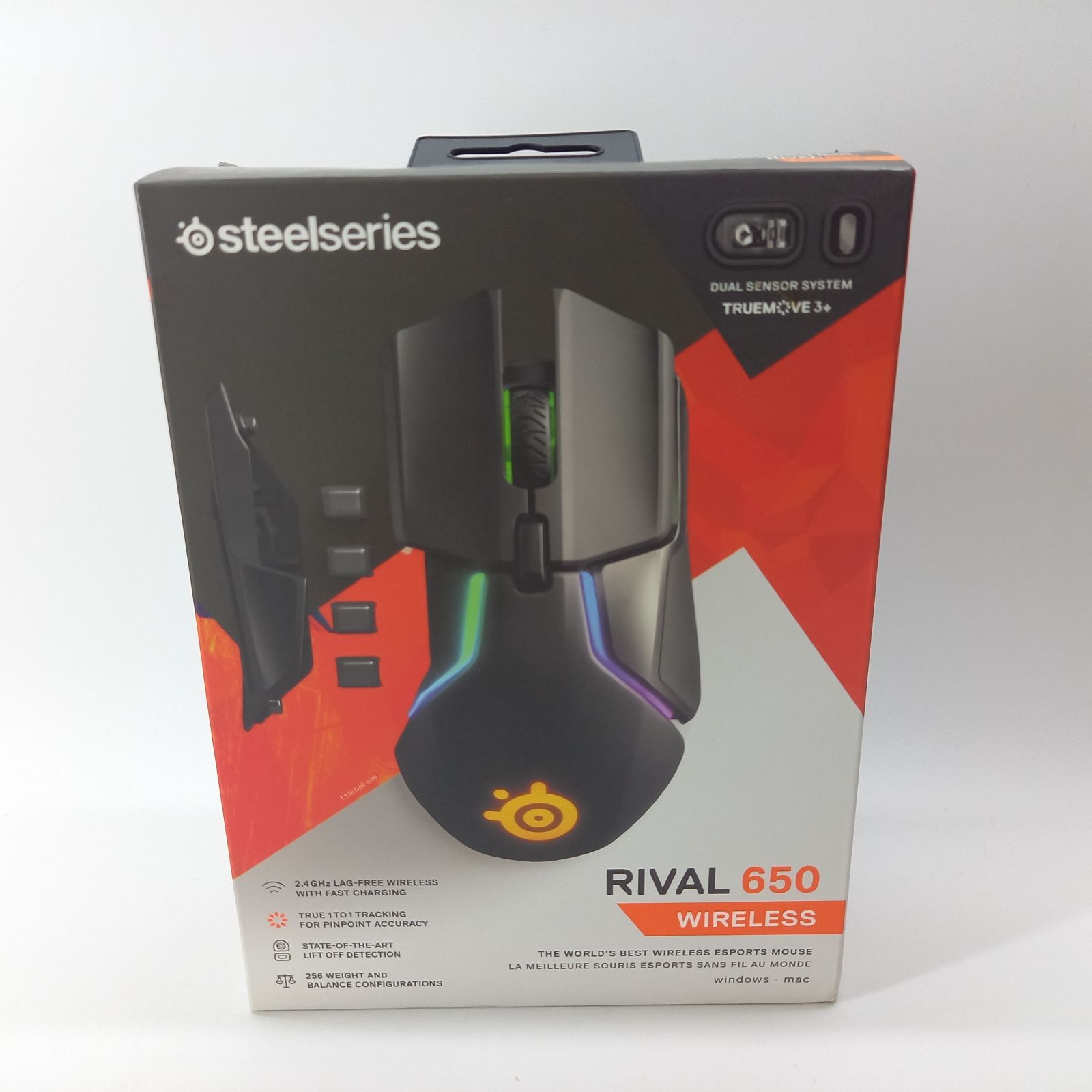 (未使用･未開封品)　ゲーミング マウス SteelSeries Rival 650 Wireless デュアルセンサー 重量・重心カスタマイズ機能 32ビットARM プロセッサー搭 bt0tq1u Amazon.co.jp: SteelSeries ゲーミングマウス 無線 ワイヤレス