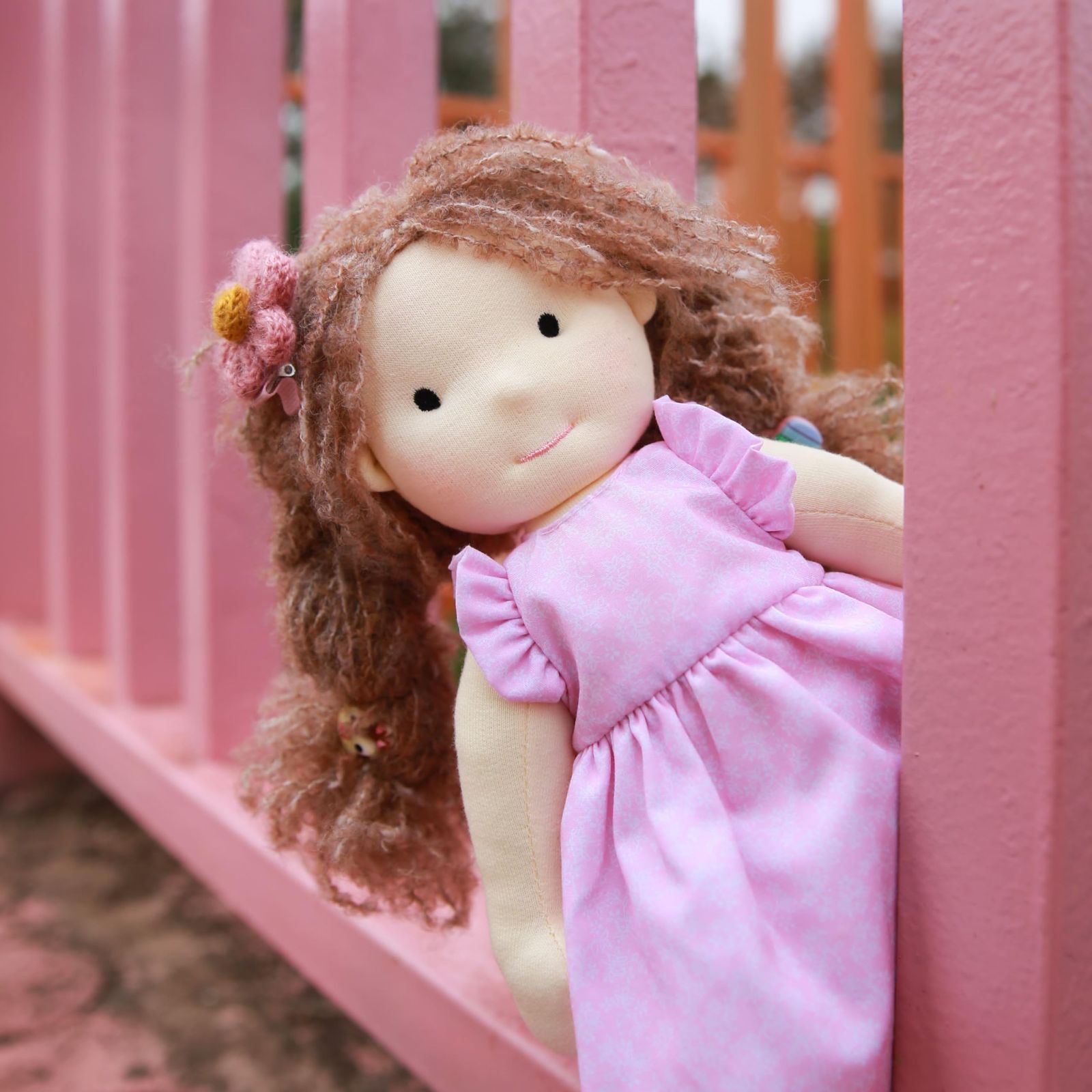 人形 BlissfulPixie Waldorf Doll - Hanne 12 Hanne