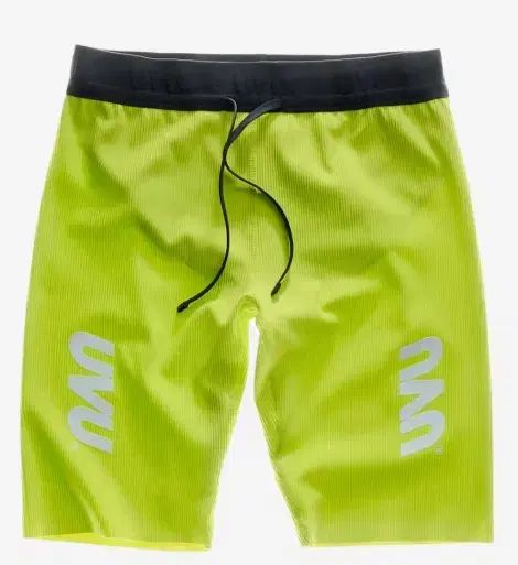 M UVU ランニング ハーフ タイツ レギンス 2 0 ボルト 蛍光 ネオン