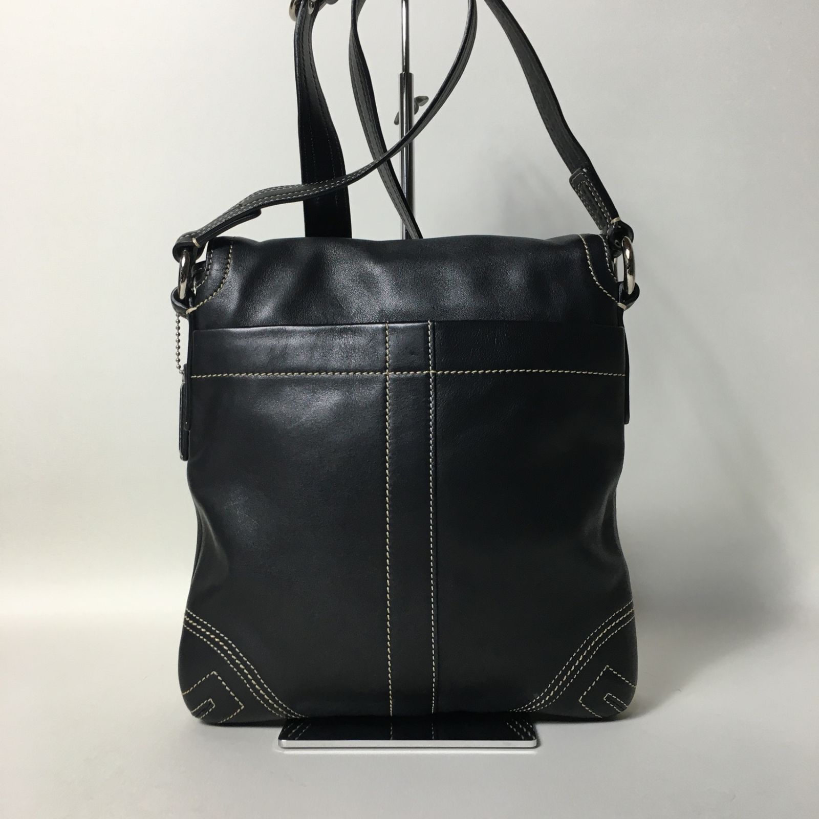 2506-332｜美品｜コーチ ショルダーバッグ レザー ブラック 2506-332｜美品｜コーチ ショルダーバッグ レザー ブラック