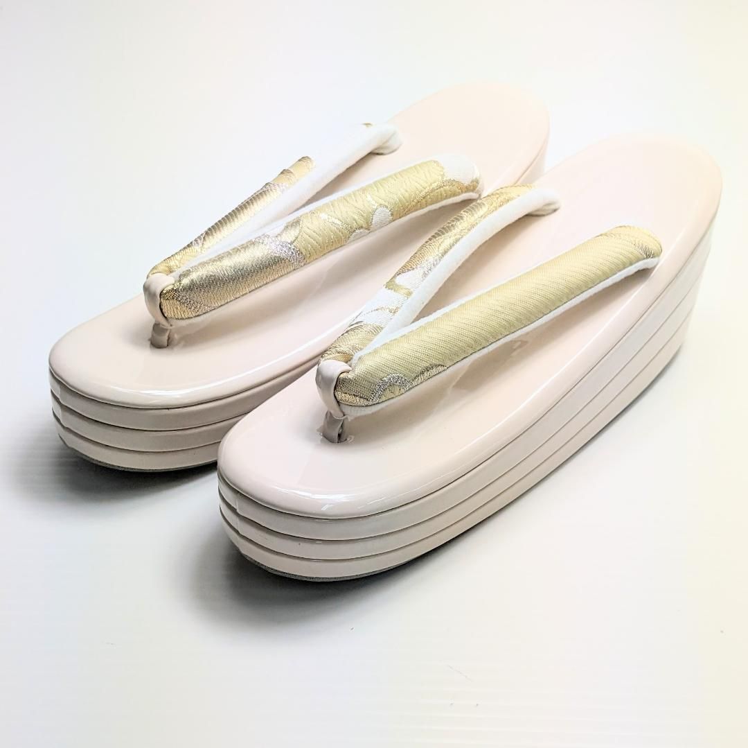  和装 草履 バッグ セット 帯地 ベージュ クリーム フリーサイズ u 94 4 草履 和装履物