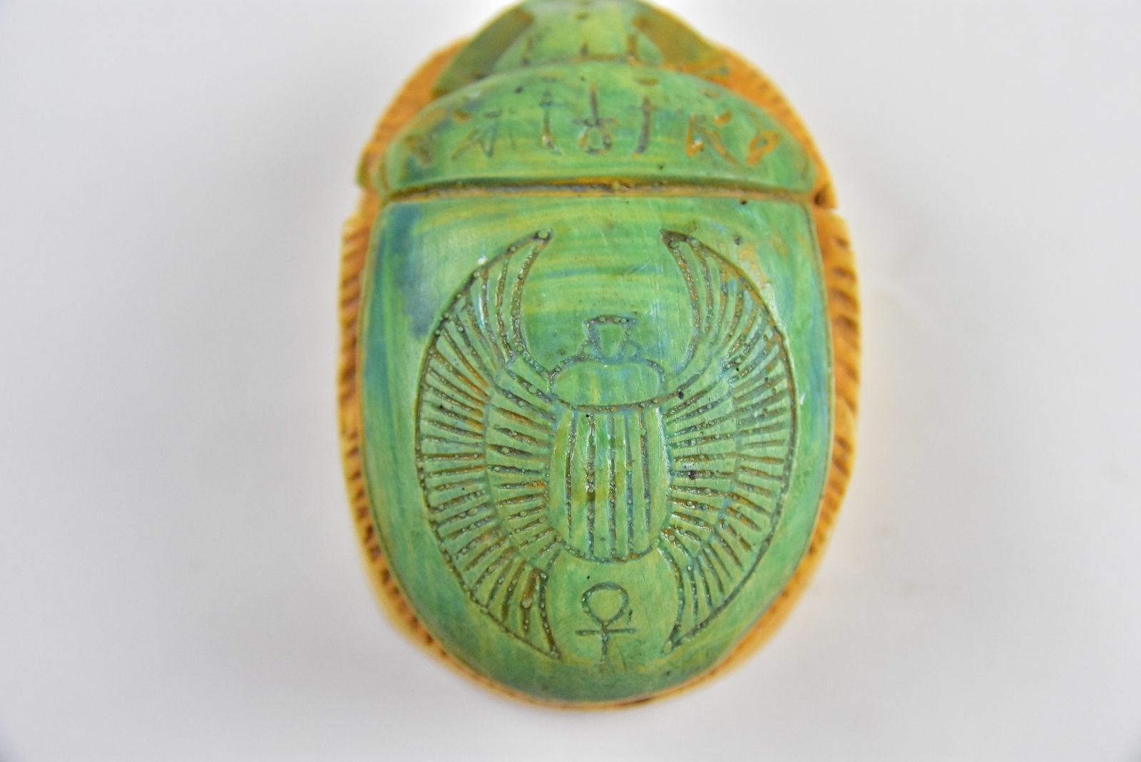 古代エジプト スカラベ(ケプリ神)のお守り 護符 フンコロガシ