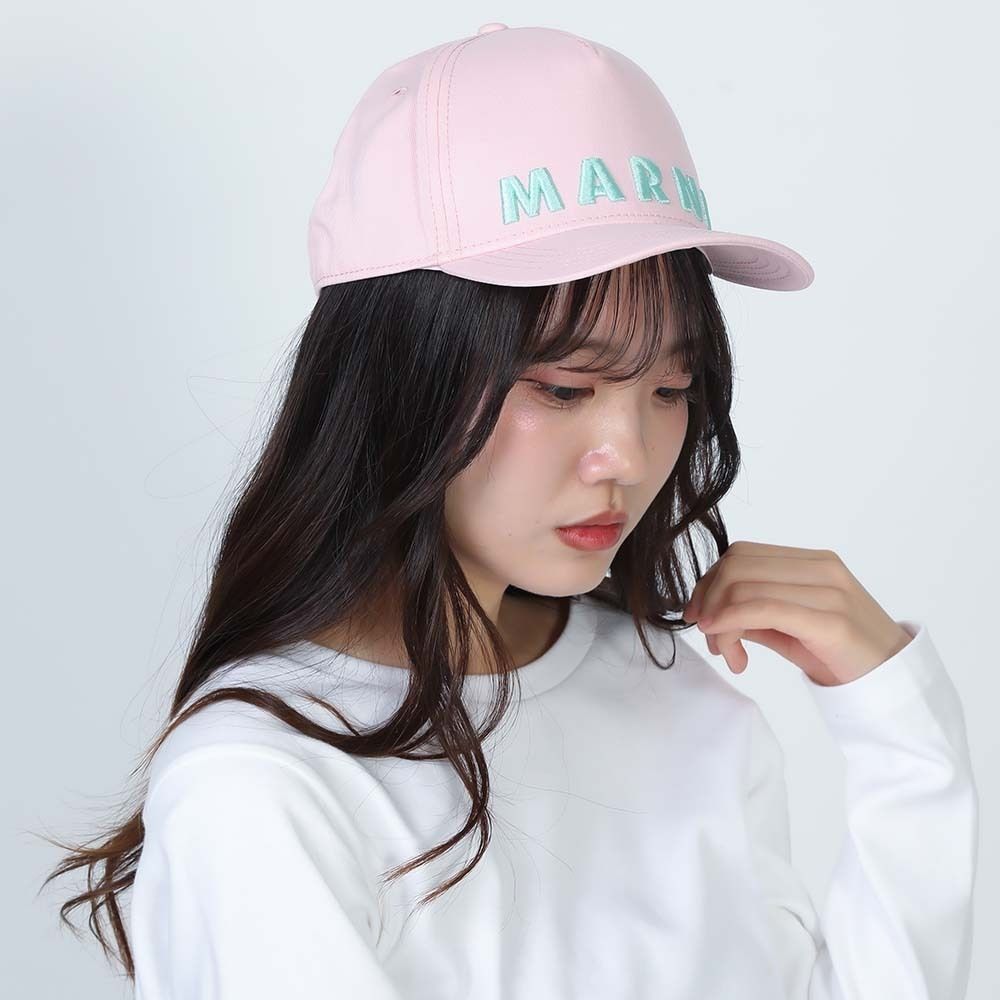  MARNI KIDS マルニ キッズ M 01470 00 J 2 0 347 ギャバジン ベースボールキャップ 大人もOK キャップ 帽子