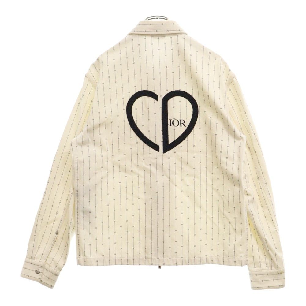 DIOR (ディオール) 22SS Heart Logo Denim Jacket 213D486A5448 ハート 