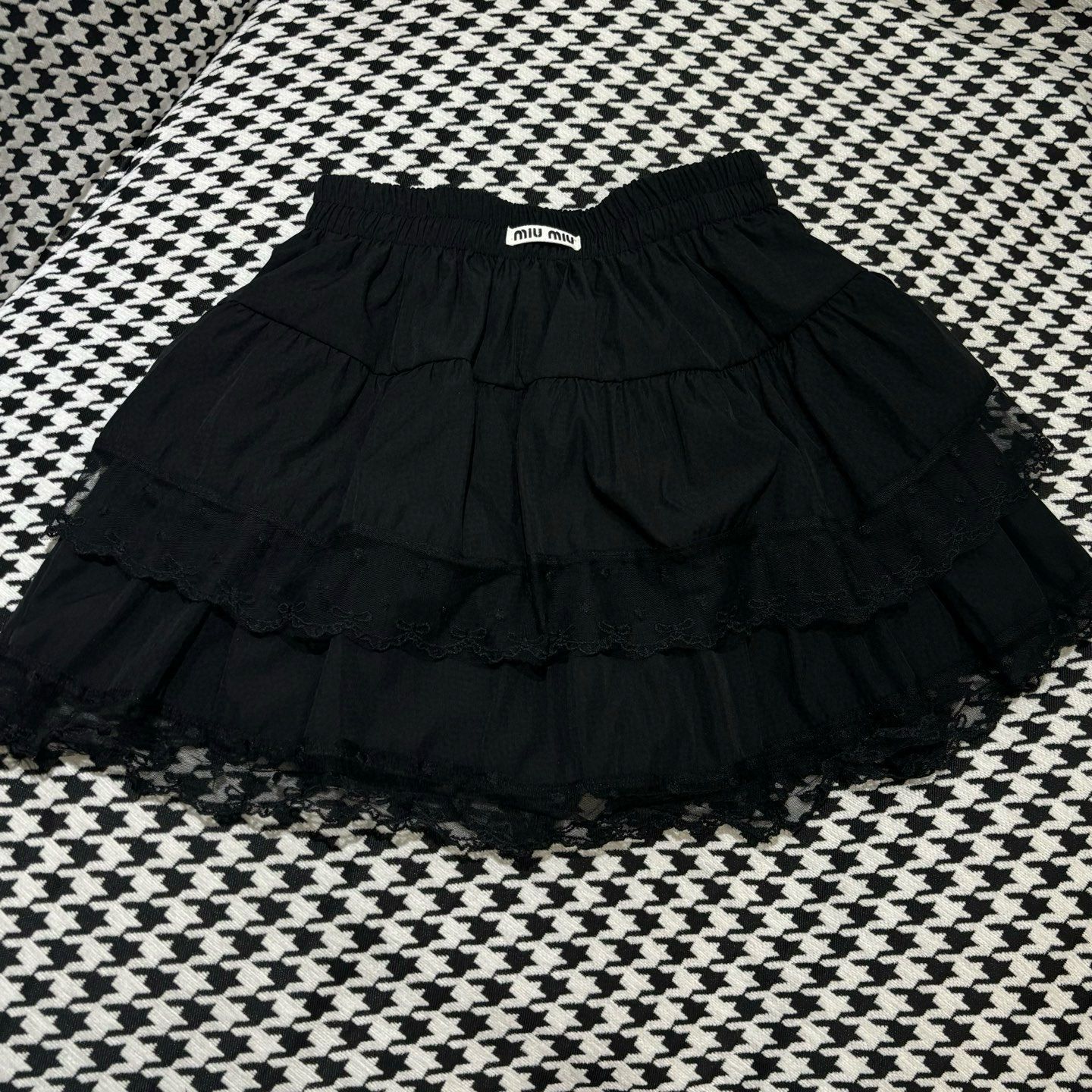 フリル付きフ スカート