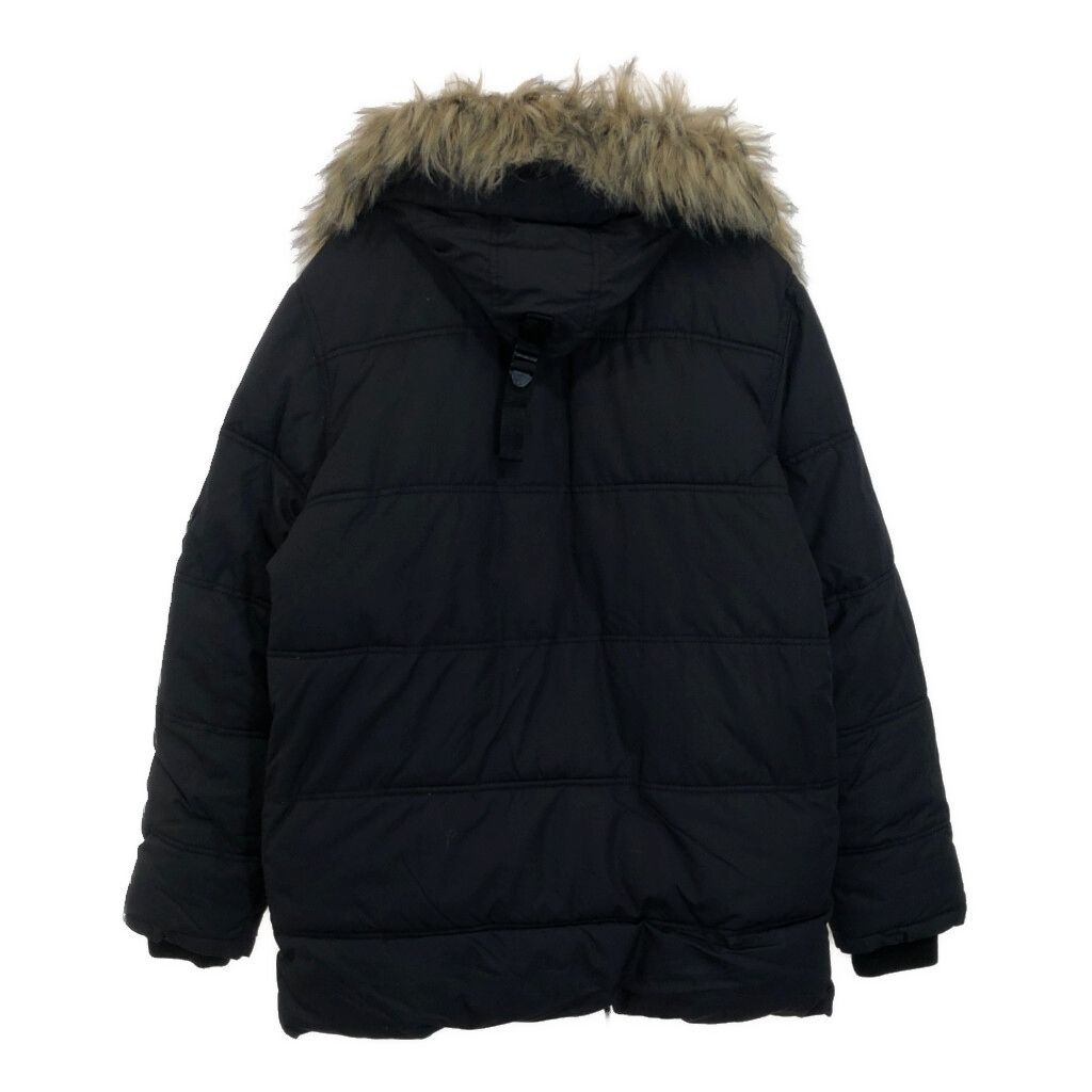 schott ショット n-2b フライトジャケット ミリタリー ブラック 暖かい☆ファー付き【schott】フライトサテン N-2B ジャケット
