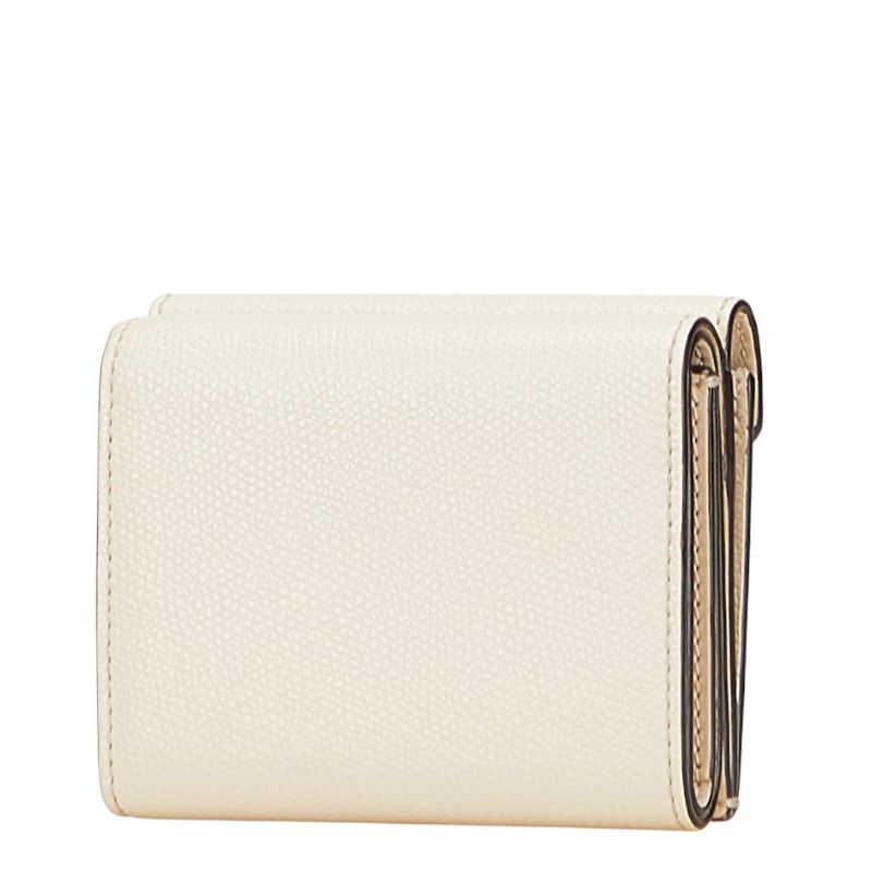 フェンディ FFダイヤモンド 8M0480 アイボリー ホワイト レザー レディース FENDI 1-0229663