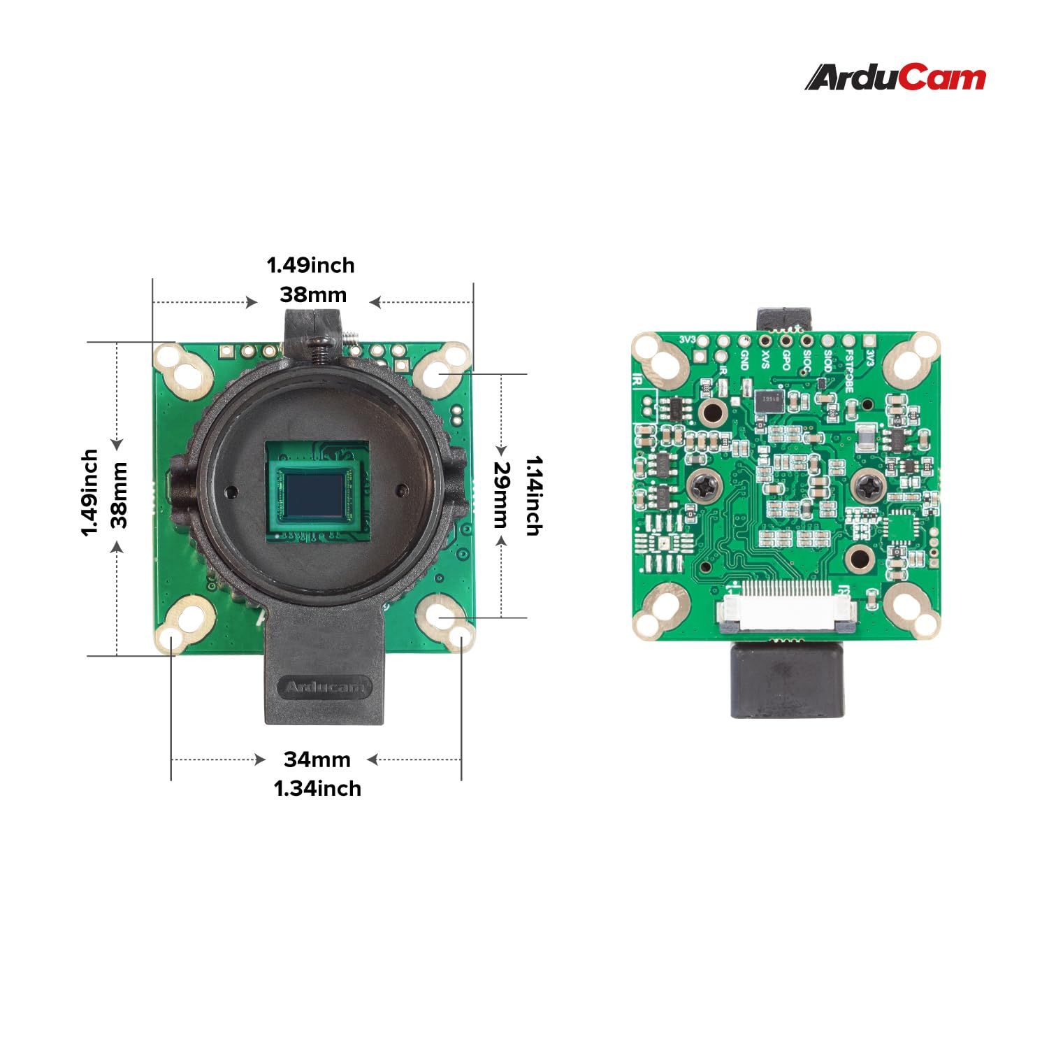 C-CSアダプターと三脚マウント付き RPI