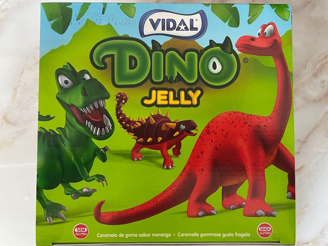 お金を節約 お値下げ❣️DINO JELLY 恐竜グミ 4シート 24個入