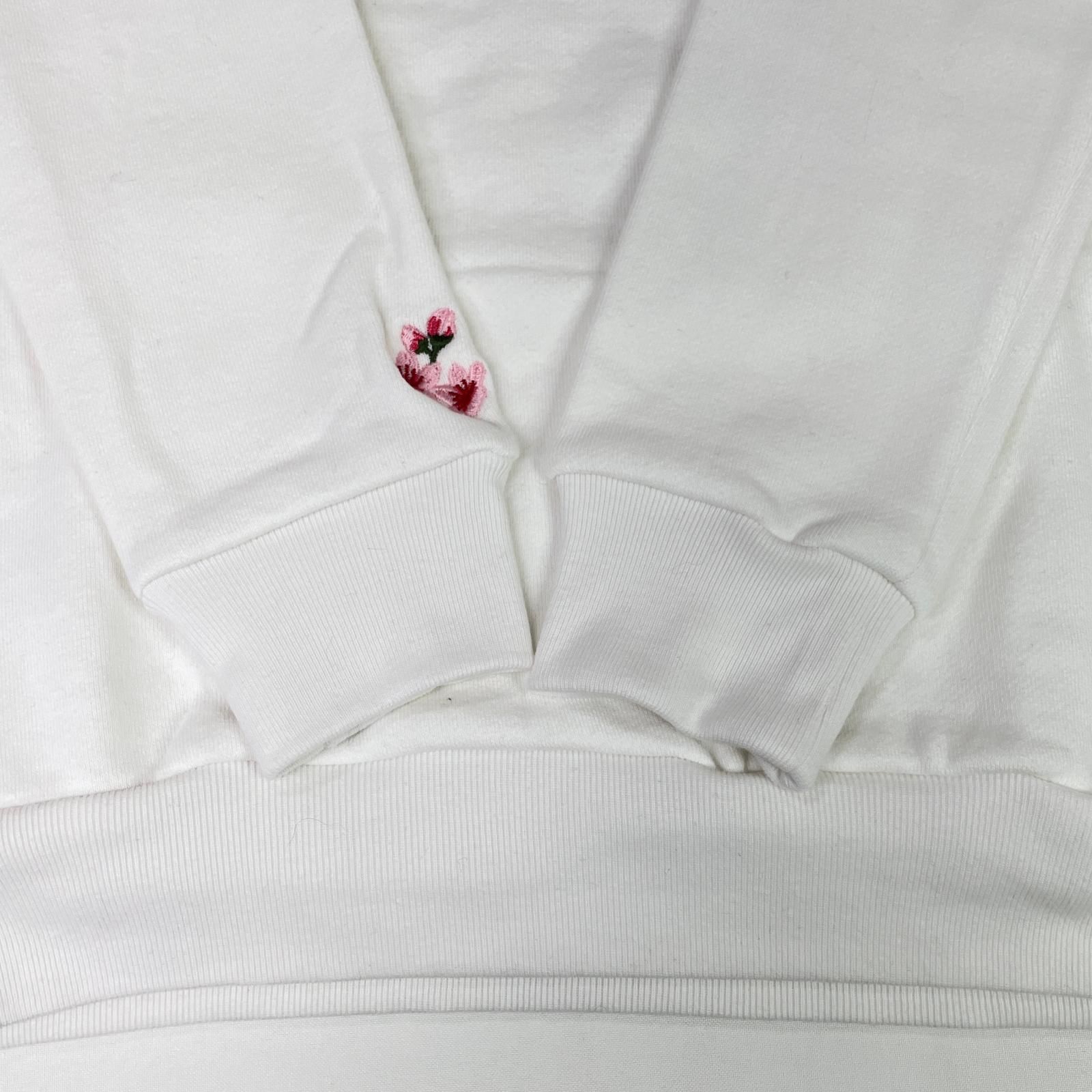 ホワイト クルーネック