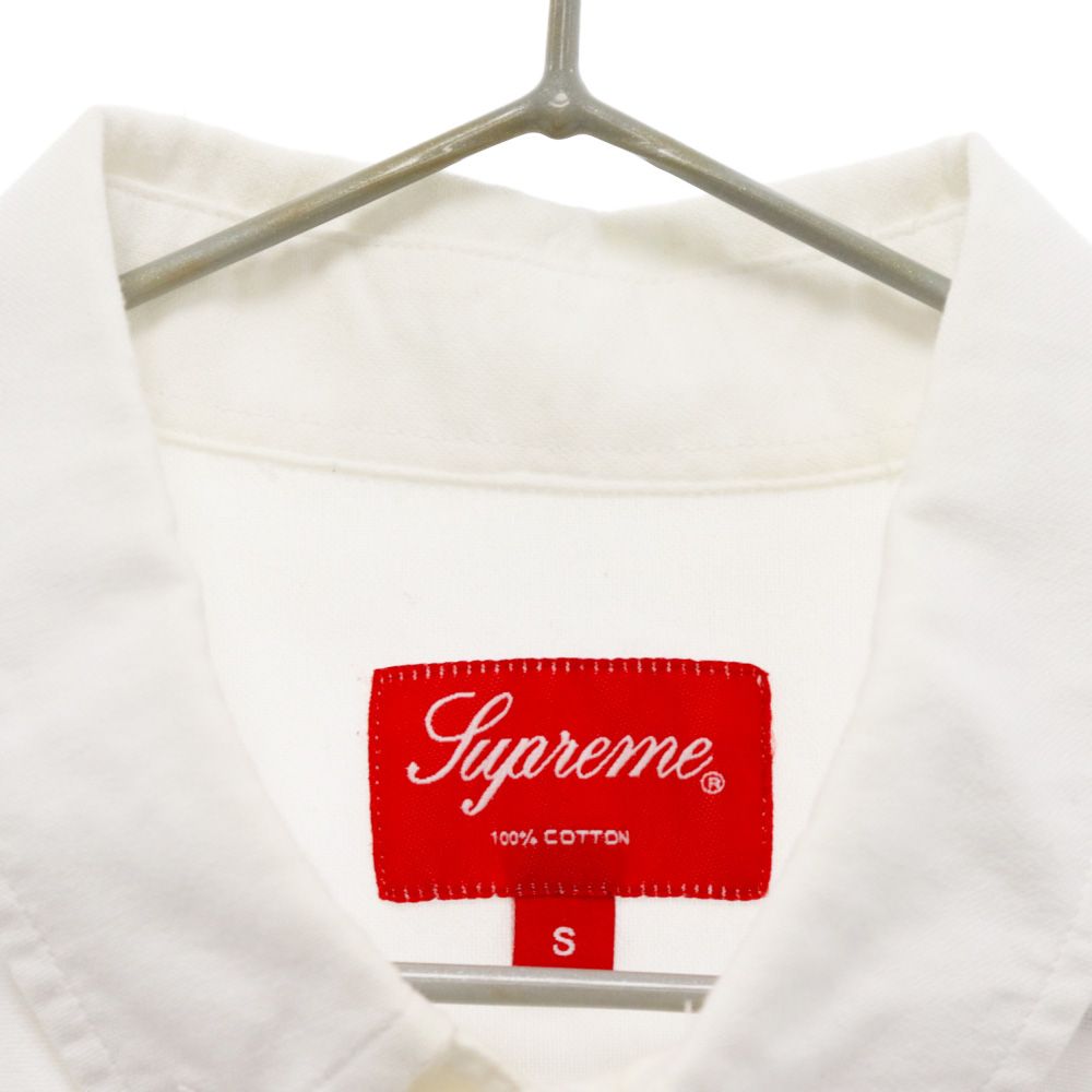 SUPREME (シュプリーム) Oxford Shirts White オックスフォード ボタン