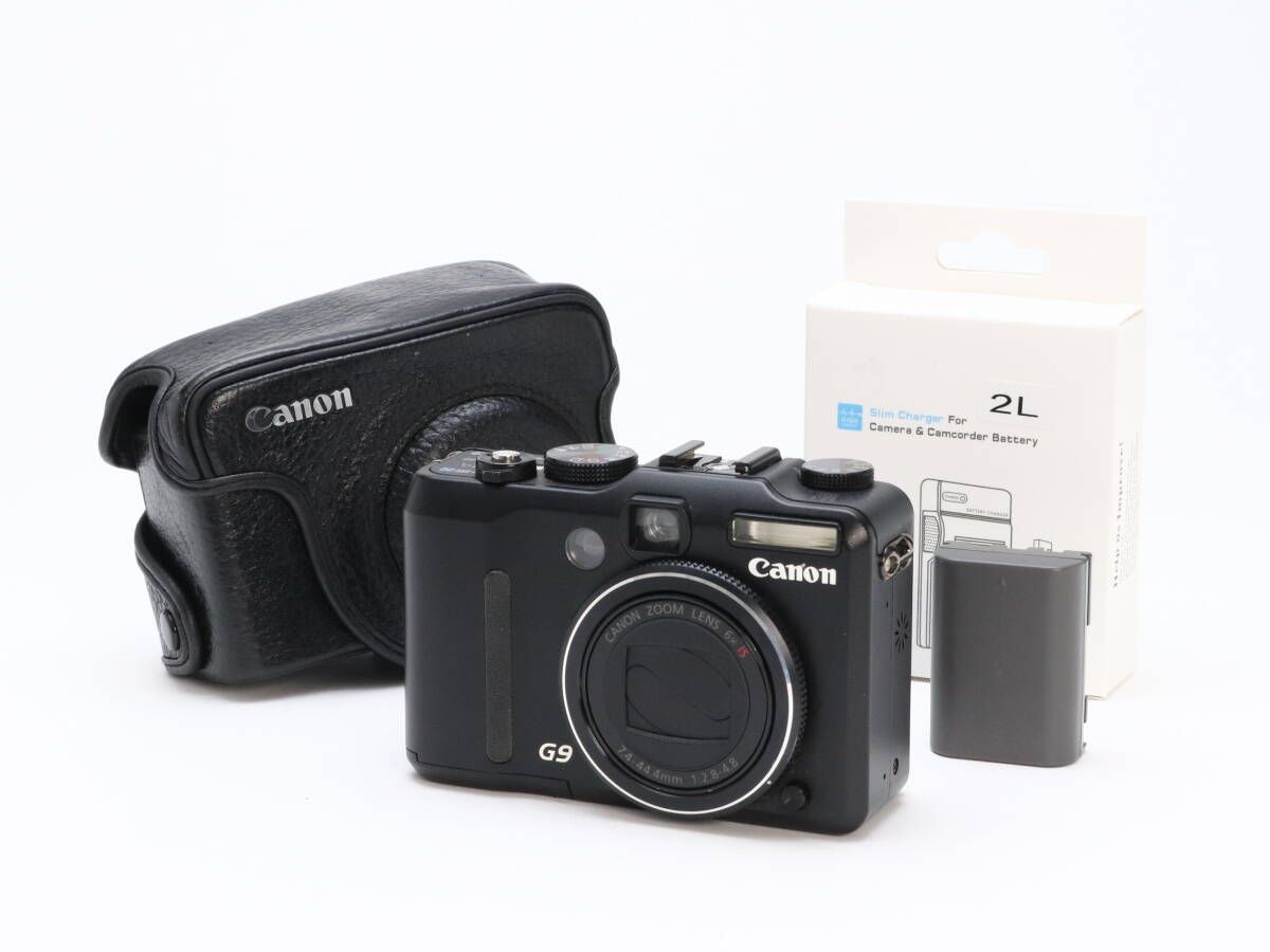 B 並品 Canon キヤノン PowerShot G9 ボディ ブラック 初期不良返品対応 44-47