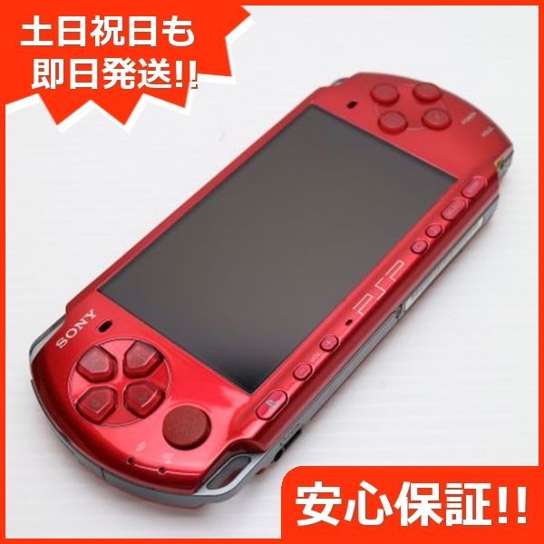 PSP-3000 ラディアント レッド game SONY PlayStation Portable 本体 土日祝発送OK 03000