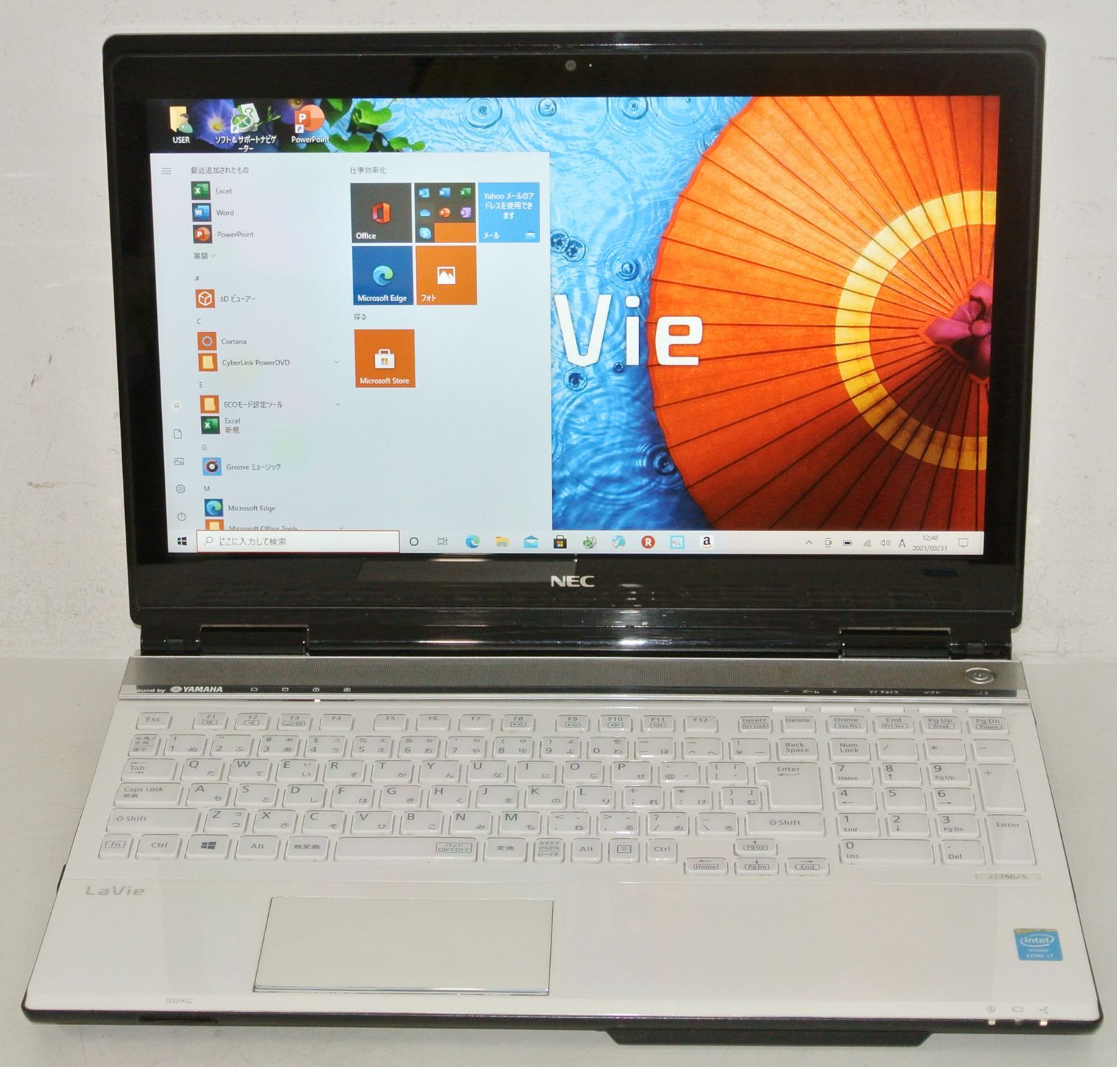 【タイムセール】【美品】NEC LaVie L PC-LL750SSW NEC LaVie L LL750/SSW PC-LL750SSW [クリスタルホワイト] 価格比較