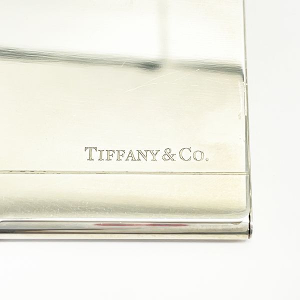 3月17日まで限定特価 TIFFANY&Co. 名刺入れ ロゴ カードケース SV925